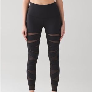 Lululemon Zigzag workout leggings - black